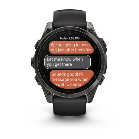 Garmin Fenix 8 Amoled Sapphire Smartwatch | The Bike Affair