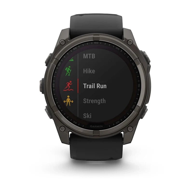 Garmin Fenix 8 Solar Sapphire Smartwatch | The Bike Affair
