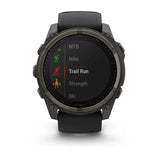 Garmin Fenix 8 Solar Sapphire Smartwatch | The Bike Affair