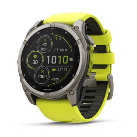 Garmin Fenix 8 Solar Sapphire Smartwatch | The Bike Affair