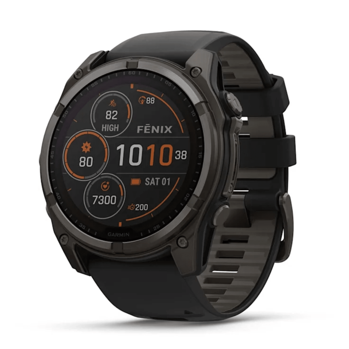 Garmin Fenix 8 Solar Sapphire Smartwatch | The Bike Affair