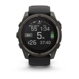 Garmin Fenix 8 Solar Sapphire Smartwatch | The Bike Affair