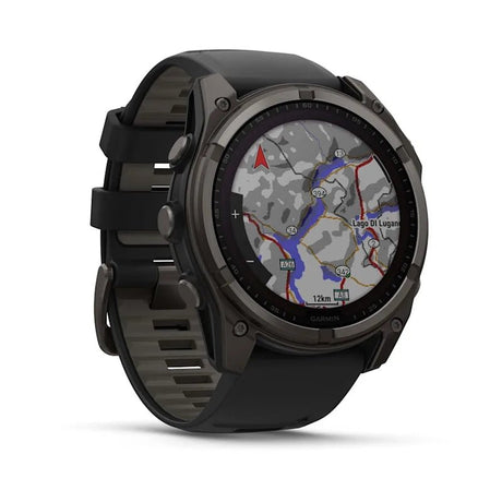 Garmin Fenix 8 Solar Sapphire Smartwatch | The Bike Affair