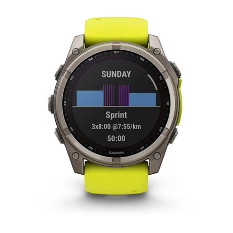 Garmin Fenix 8 Solar Sapphire Smartwatch | The Bike Affair