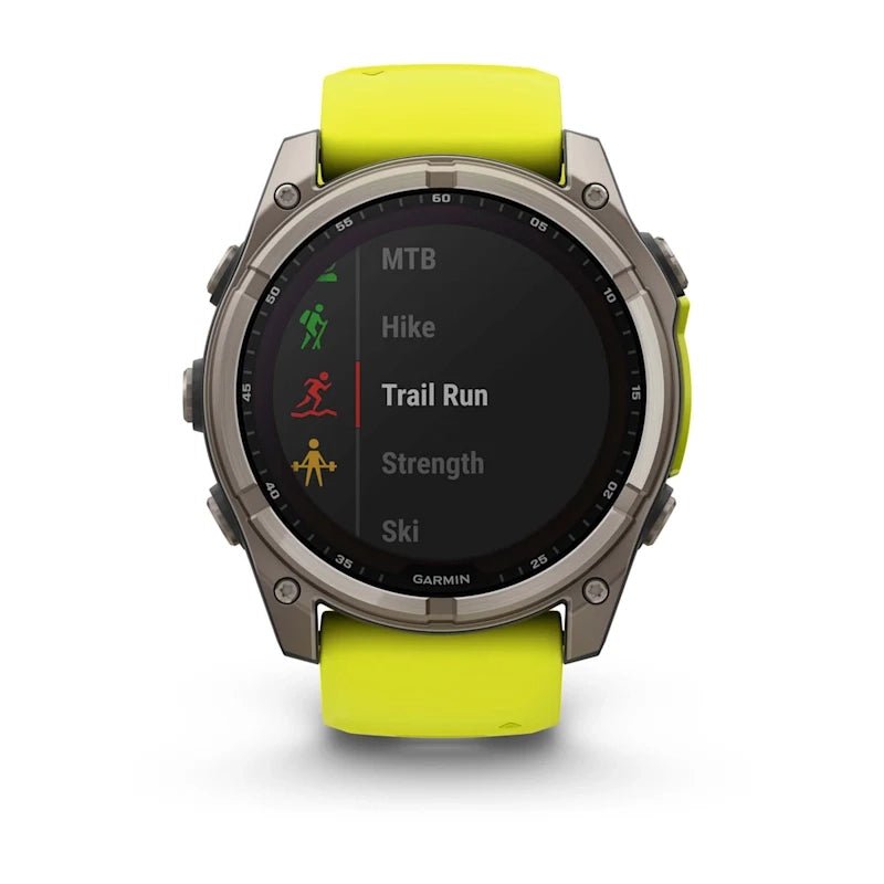Garmin Fenix 8 Solar Sapphire Smartwatch | The Bike Affair