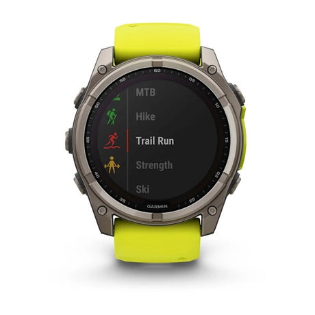 Garmin Fenix 8 Solar Sapphire Smartwatch | The Bike Affair