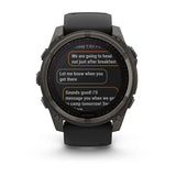 Garmin Fenix 8 Solar Sapphire Smartwatch | The Bike Affair