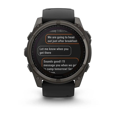 Garmin Fenix 8 Solar Sapphire Smartwatch | The Bike Affair