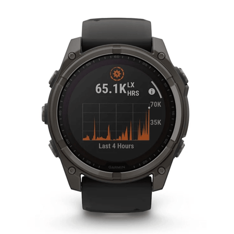 Garmin Fenix 8 Solar Sapphire Smartwatch | The Bike Affair