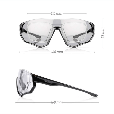 Gist Dark Sunglasses iRide | The Bike Affair