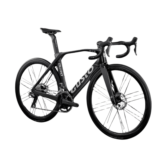Gusto Duro Evo DB 105 12S Vision SC 60 Road Bicycle, Black