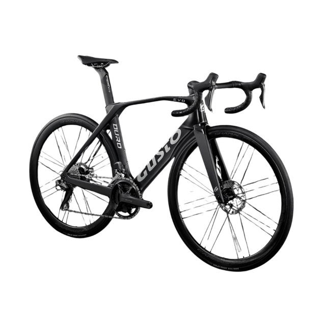 Gusto Duro Evo DB 105 Di2 Attaque Carbon 50 DB Road Bicycle, Black