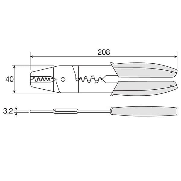 Hozan P - 706 Crimping Tool | The Bike Affair