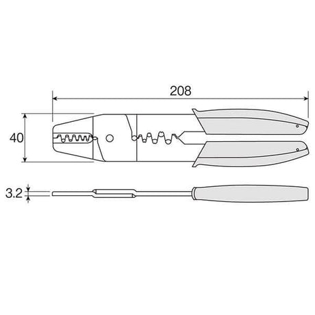 Hozan P - 706 Crimping Tool | The Bike Affair