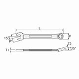 Hozan W - 520 Combination Wrench Set | The Bike Affair