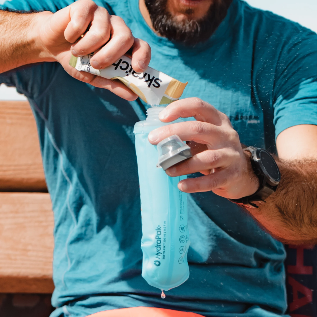 Hydrapak Softflask Foldable Bottle | The Bike Affair