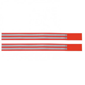 IceToolz 21M2 Velcro Safety Bands W/ Reflector (2 PCS) | The Bike Affair