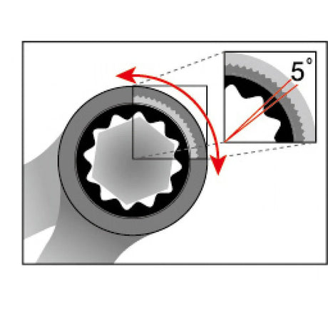 IceToolz 4109 9mm Combination Ratchet Wrench | The Bike Affair