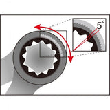 IceToolz 4112 12mm Combination Ratchet Wrench | The Bike Affair