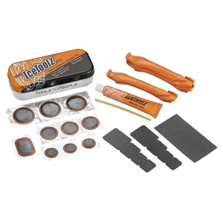 Puncture Box Buy icetoolz 65A1 Puncture Repair Kit Online|The Bike Affair