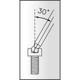 IceToolz 7M30 3.0mm Twinhead Wrench, Ball - Ended | The Bike Affair