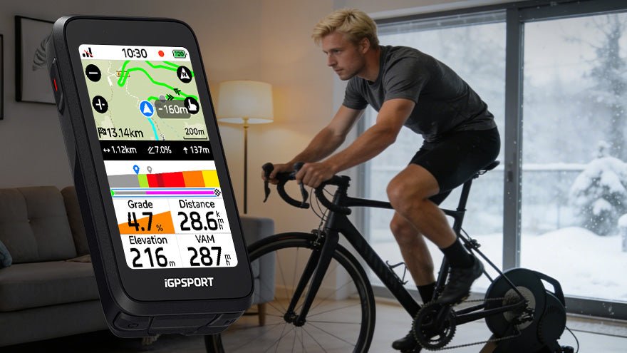 IGPSport BiNavi Air Cyclo Computer | The Bike Affair