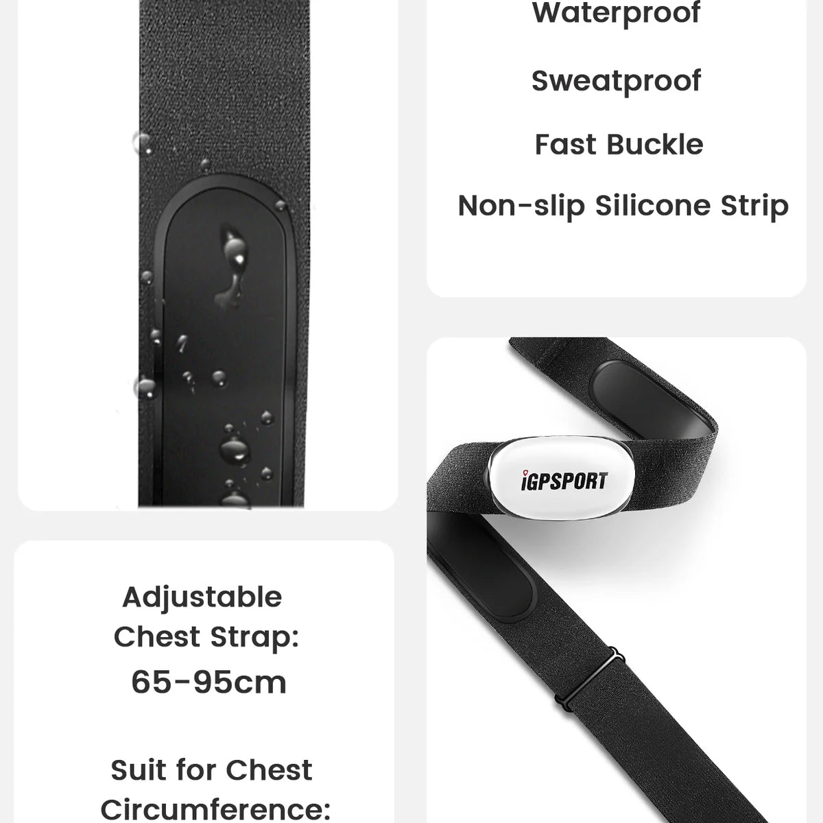 IGPSport Heart Rate Monitor Chest Strap | The Bike Affair