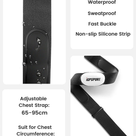 IGPSport Heart Rate Monitor Chest Strap | The Bike Affair