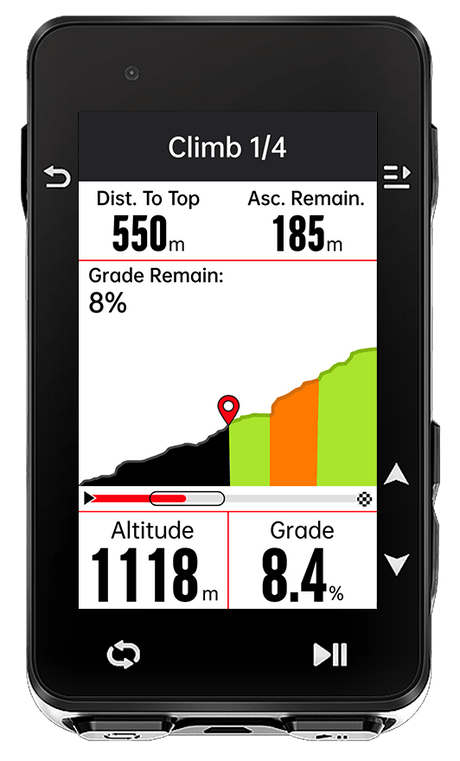 IGPSport iGS630S GPS with Large Screen Bike Computer | The Bike Affair