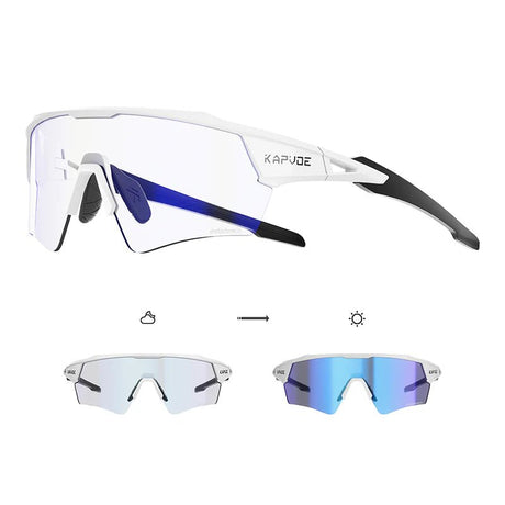 Kapvoe DreamChaser Wings Photochromic Shadowless Sunglasses | The Bike Affair