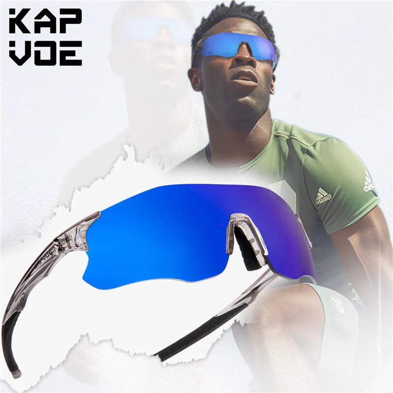 Kapvoe K1129 Color Photochromic Running Sports Sunglasses | The Bike Affair
