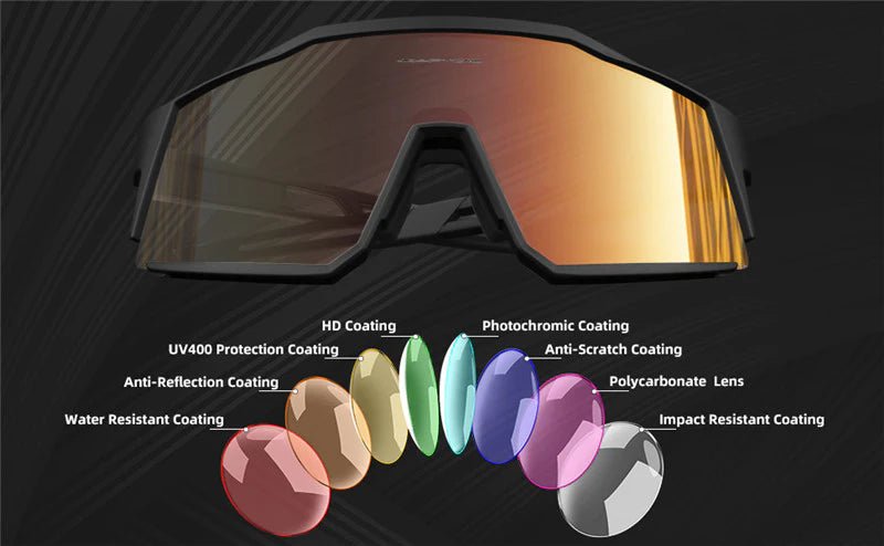 Kapvoe Revo KE9022 Photochromic Sunglasses | The Bike Affair
