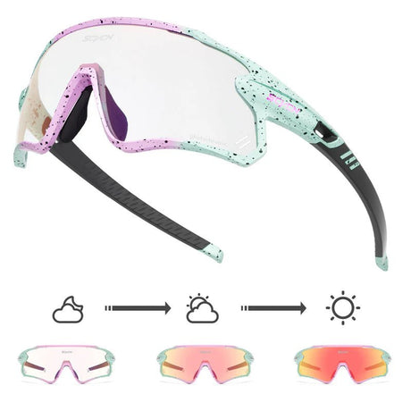 Kapvoe Revo Scvcn S1 Photochromic Sunglasses | The Bike Affair