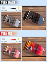 Kapvoe Revo Scvcn X142 Color Photochromic Sunglasses | The Bike Affair