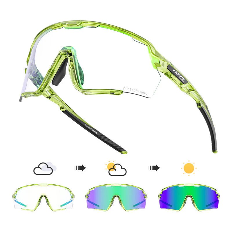Kapvoe Revo X170 Photochromic Sunglasses | The Bike Affair