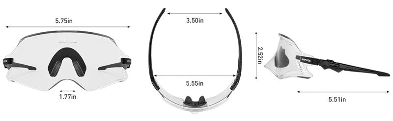 Kapvoe Revo X2 Photochromic Sunglasses | The Bike Affair