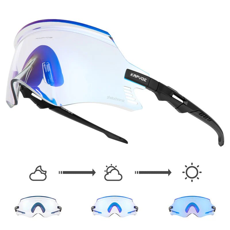 Kapvoe Revo X2 Photochromic Sunglasses | The Bike Affair