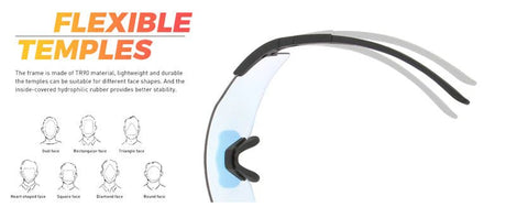 Kapvoe Revo X27 Rimless Photochromic Sunglasses | The Bike Affair