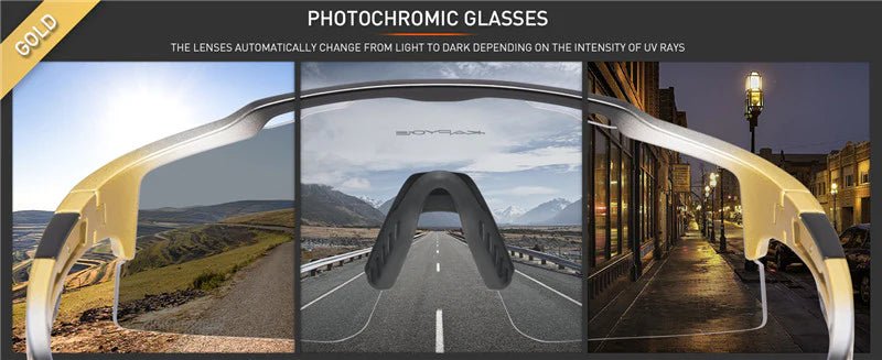 Kapvoe Revo X75 Photochromic Sunglasses | The Bike Affair