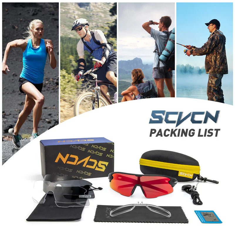 Kapvoe Scvcn S2 Sports Sunglasses | The Bike Affair