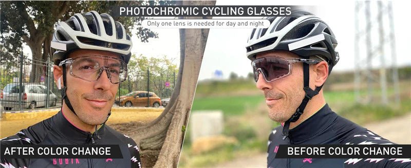 Kapvoe X76 Anti - Fog Photochromic Sunglasses | The Bike Affair