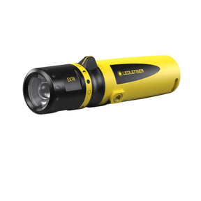 Ledlenser EX7R Portable Electric Flashlight, Yellow