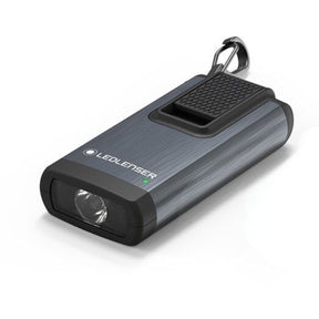 Ledlenser K6R Portable Electric Keychain Flashlight, Grey