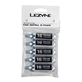 Lezyne 16G CO2 Cartridge (5 Pcs) | The Bike Affair