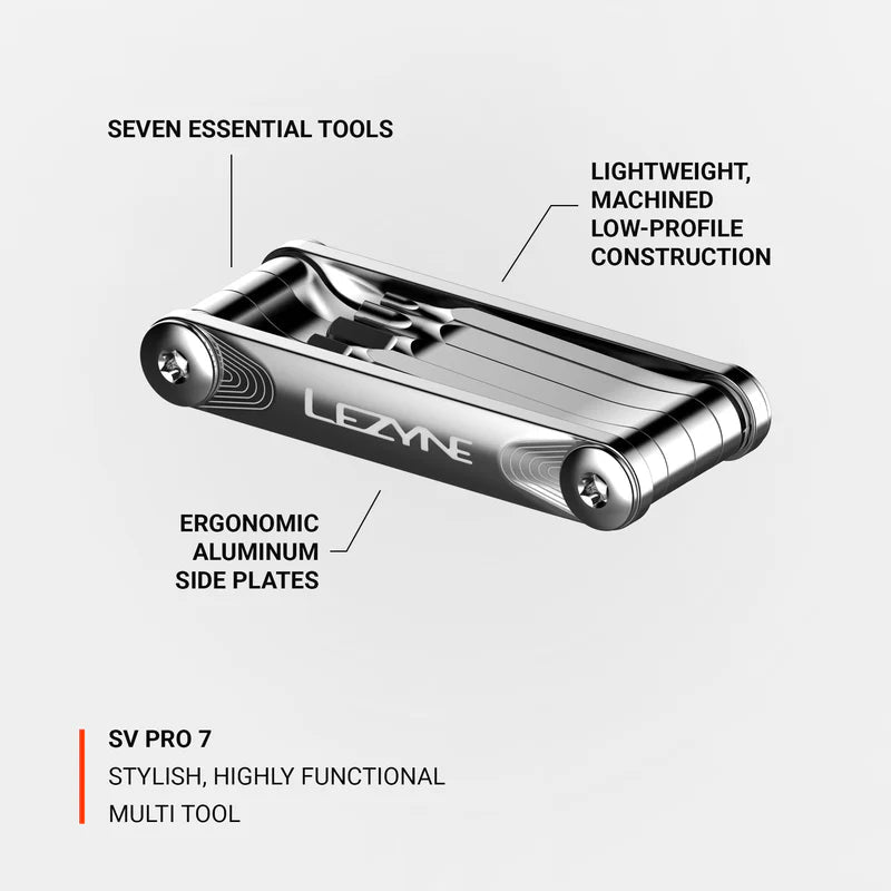 Lezyne SV Pro 7 Multitool (7 Functions) | The Bike Affair