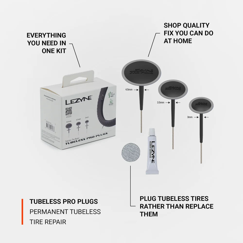 Lezyne Tubeless Pro Repair Plugs | The Bike Affair
