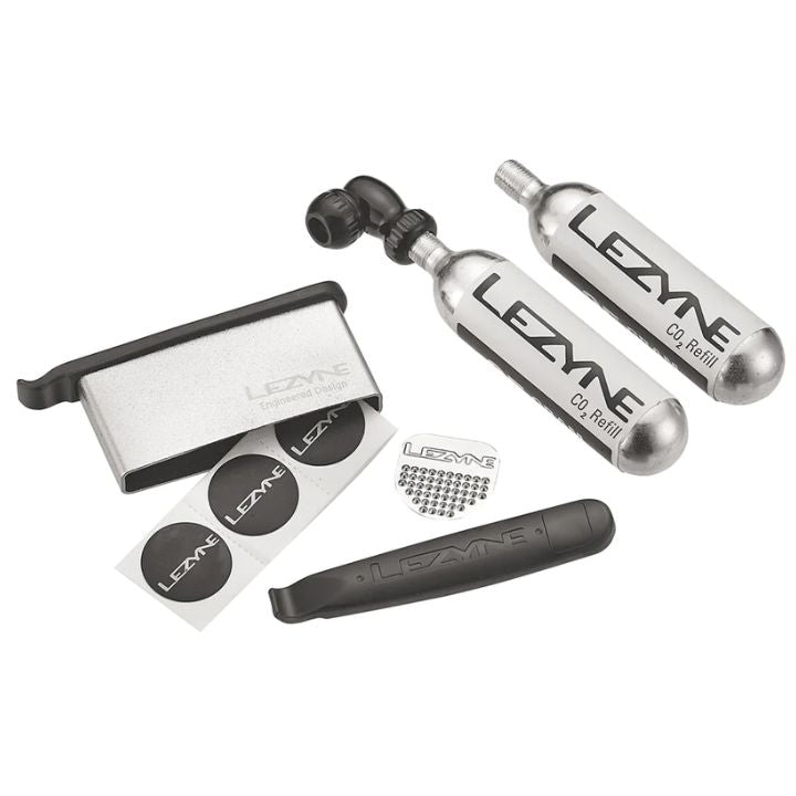 Lezyne Twin Kit-Tyre Repair+CO2 Kit | The Bike Affair