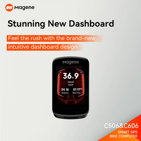 Magene C606 GPS Bike Computer | The Bike Affair