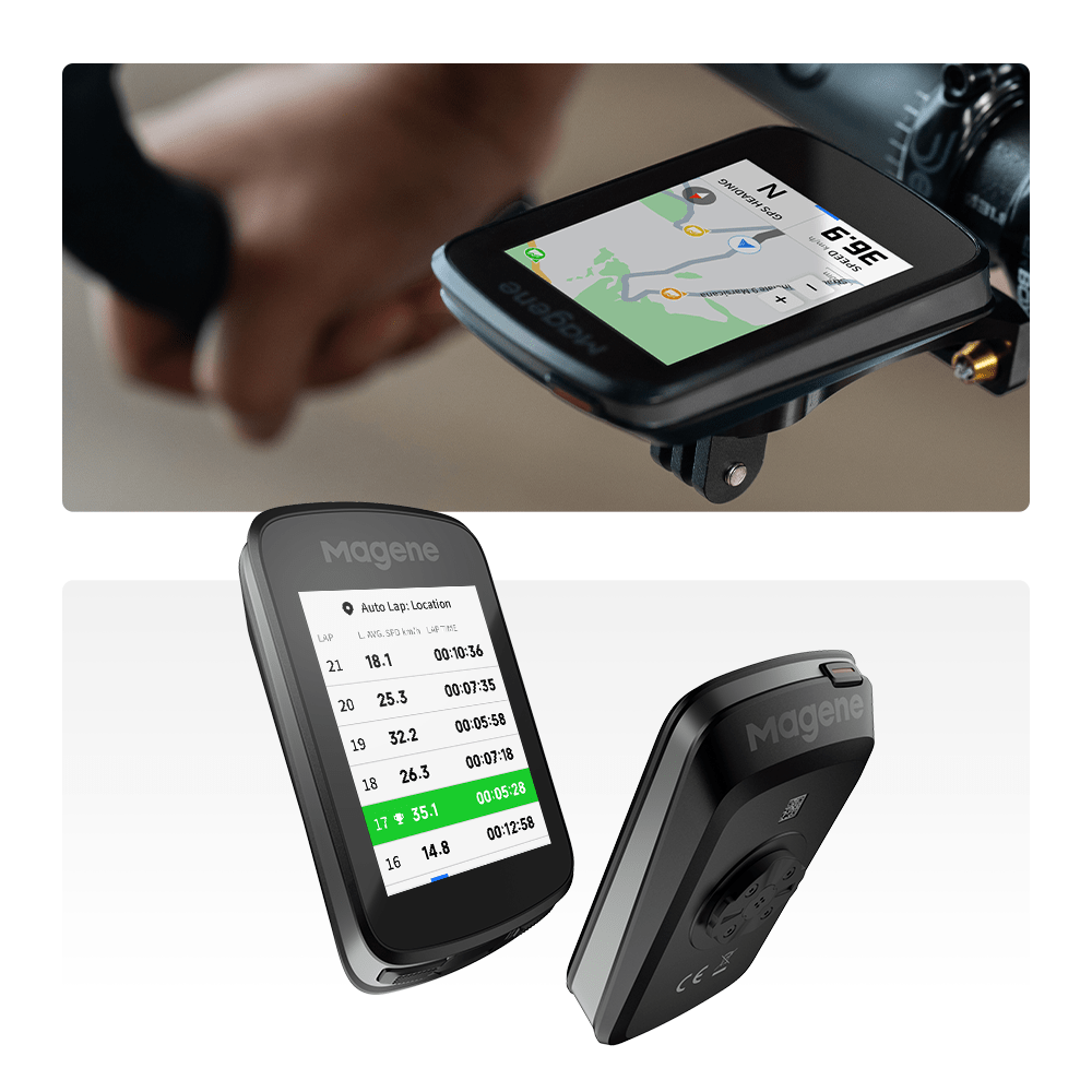 Magene C606 Pro Smart GPS Bike Computer | The Bike Affair
