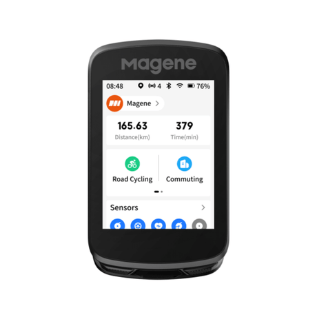 Magene C606 V2 Smart GPS Bike Computer | The Bike Affair